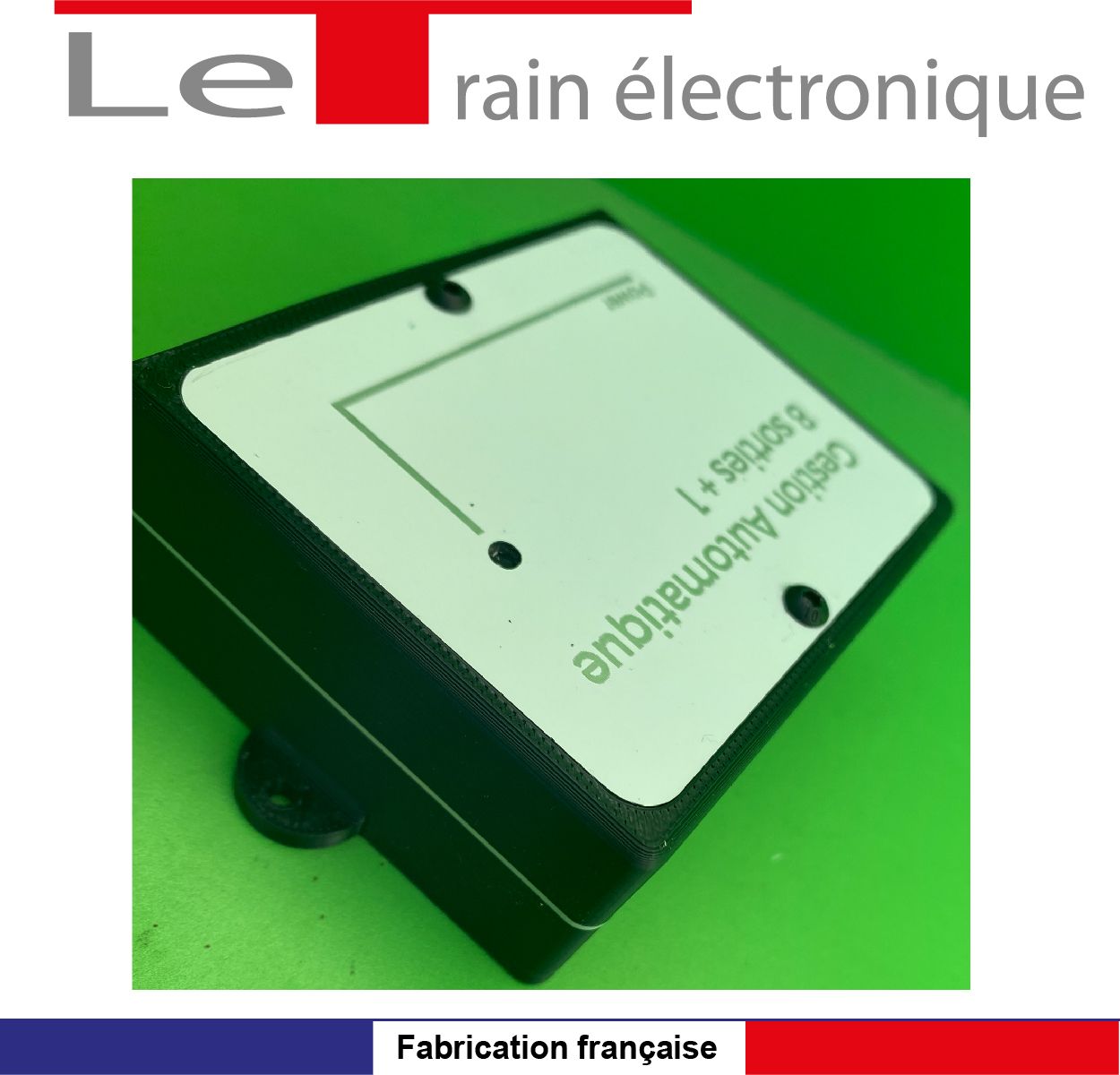 Commande électronique pour la gestion automatique de l'éclairage de vos bâtiments ferroviaires