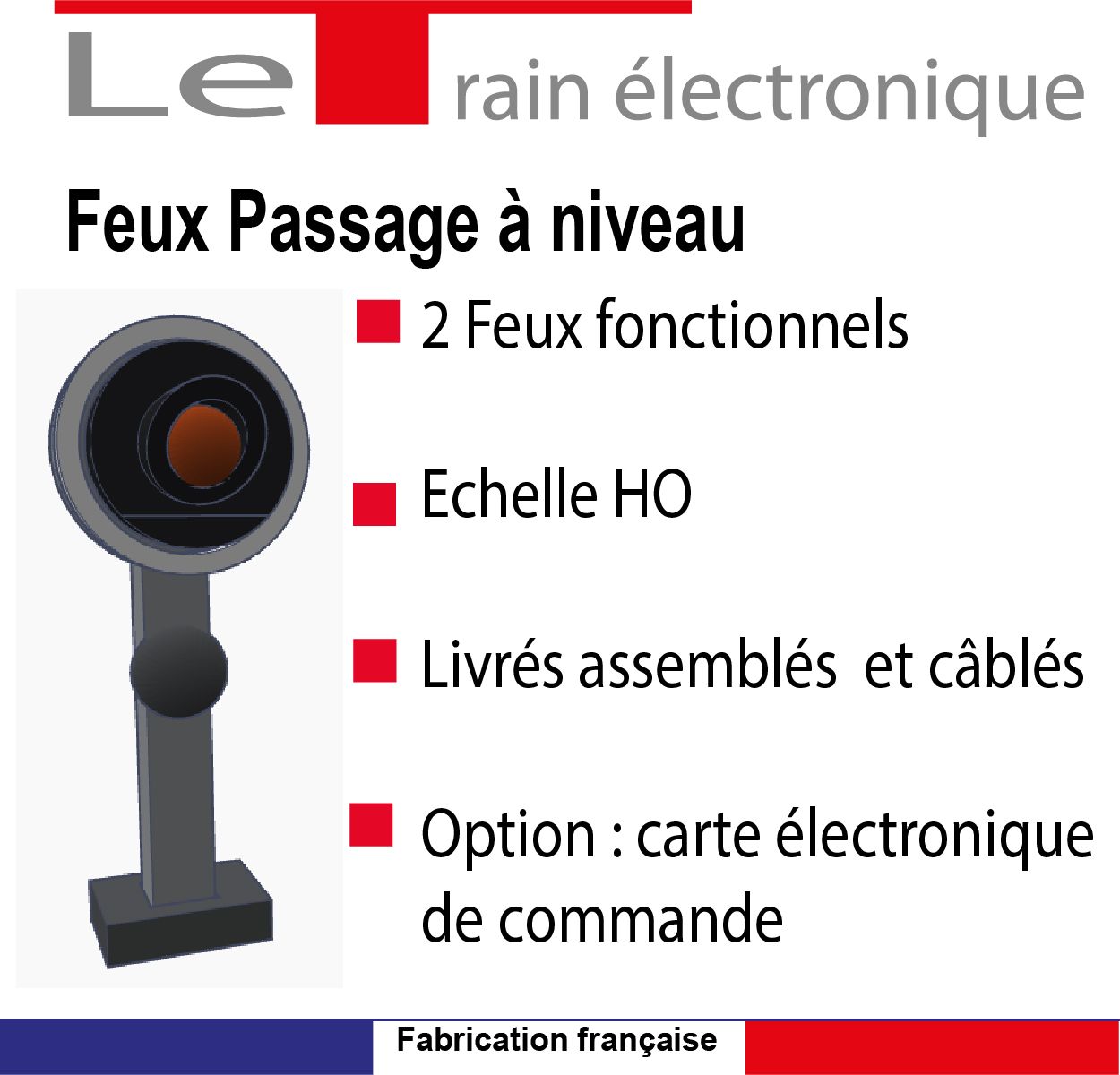 2 feux PN échelle HO