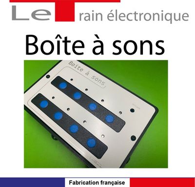 Boite à sons - 8 sonorités différentes