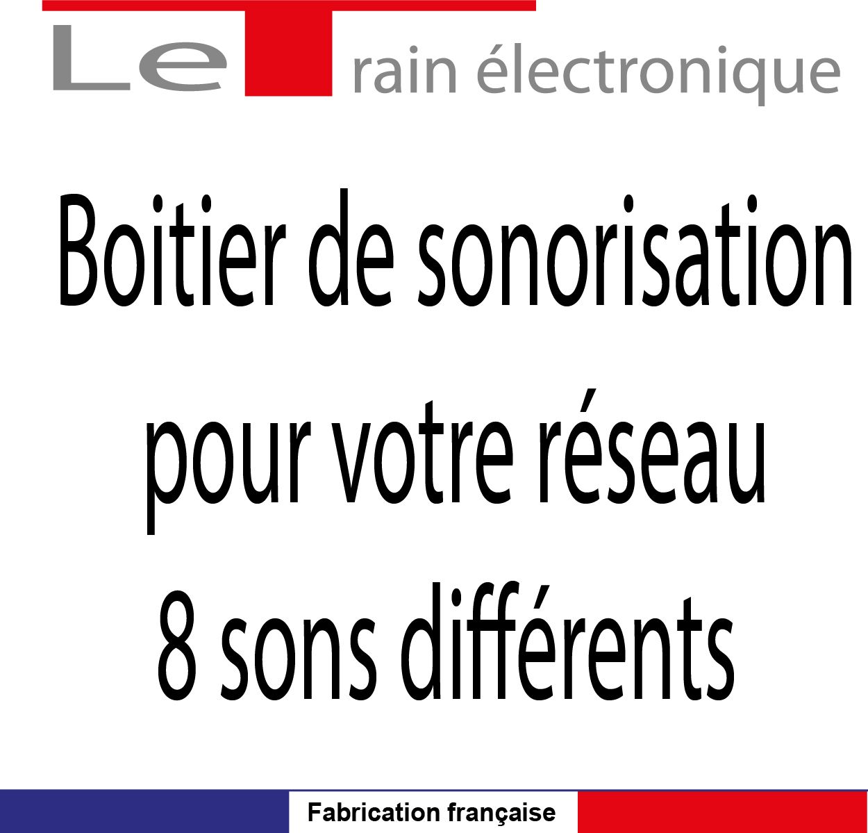 Boite à sons - 8 sonorités différentes