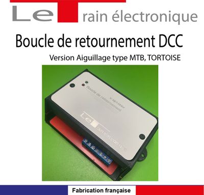 BOUCLE DE RETOURNEMENT DCC avec aiguillage type MTB -Mp1 BOUCLE DE RETOURNEMENT DCC avec aiguillage type MTB -Mp1