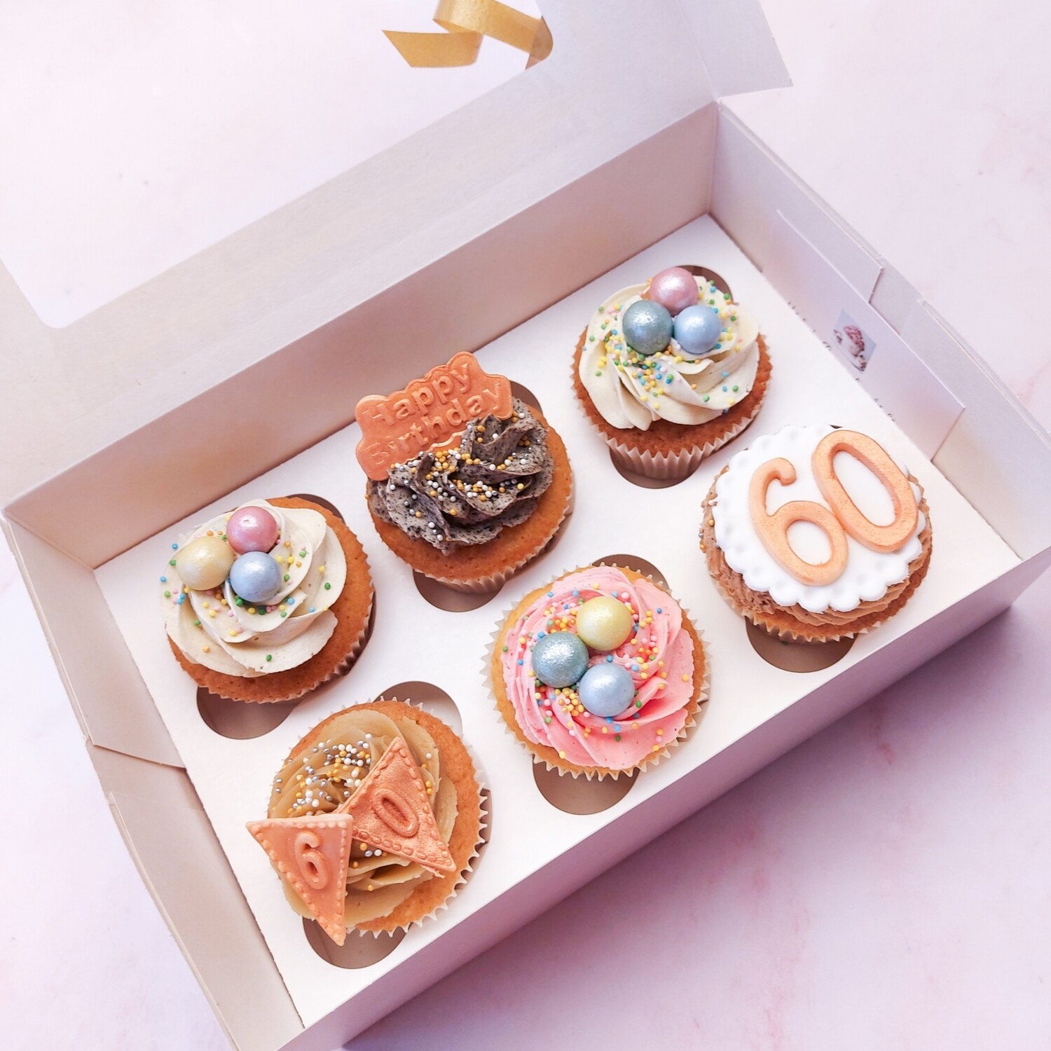 CUPCAKE - BIRTHDAY Geschenkdoosje