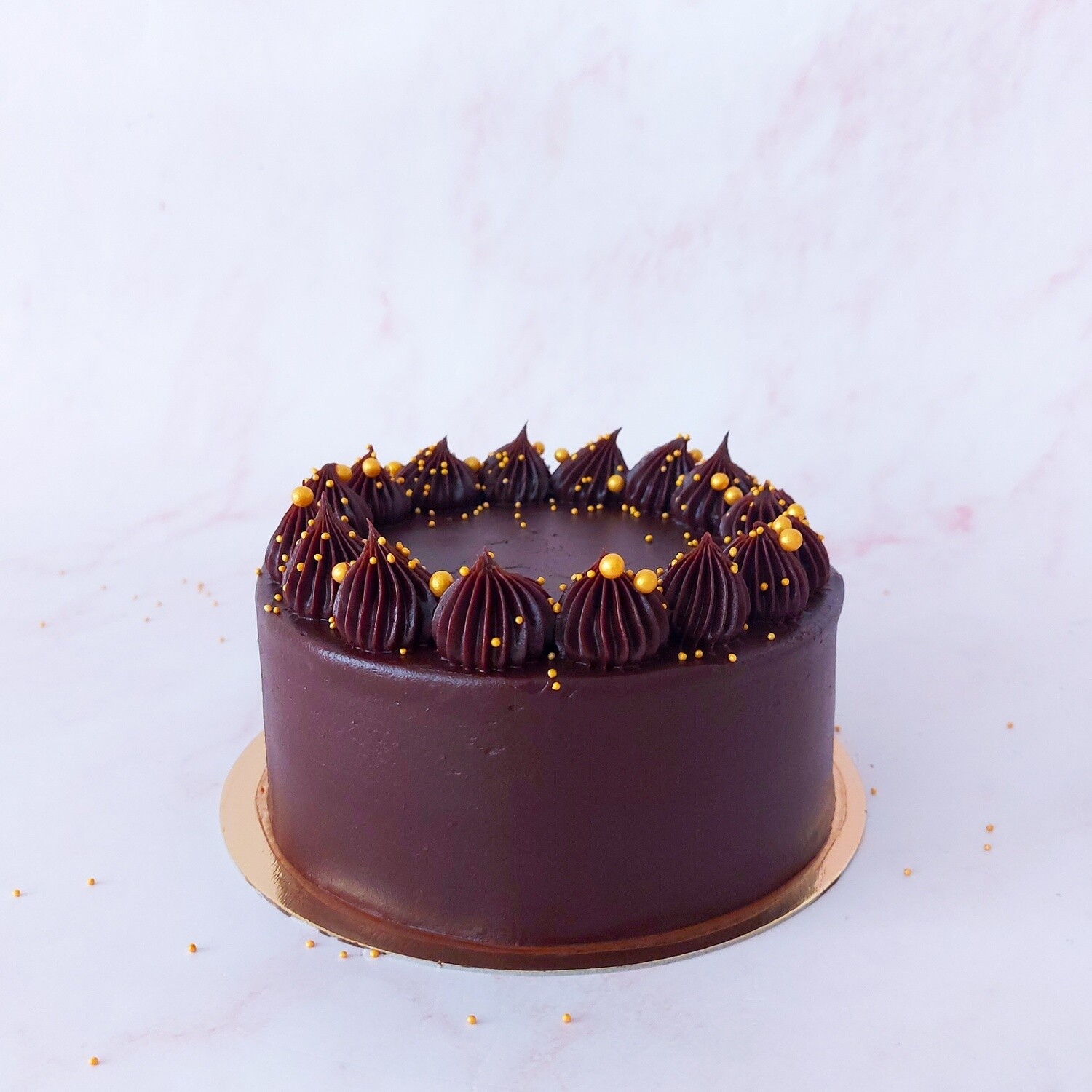 CAKE - met ganache van pure chocolade