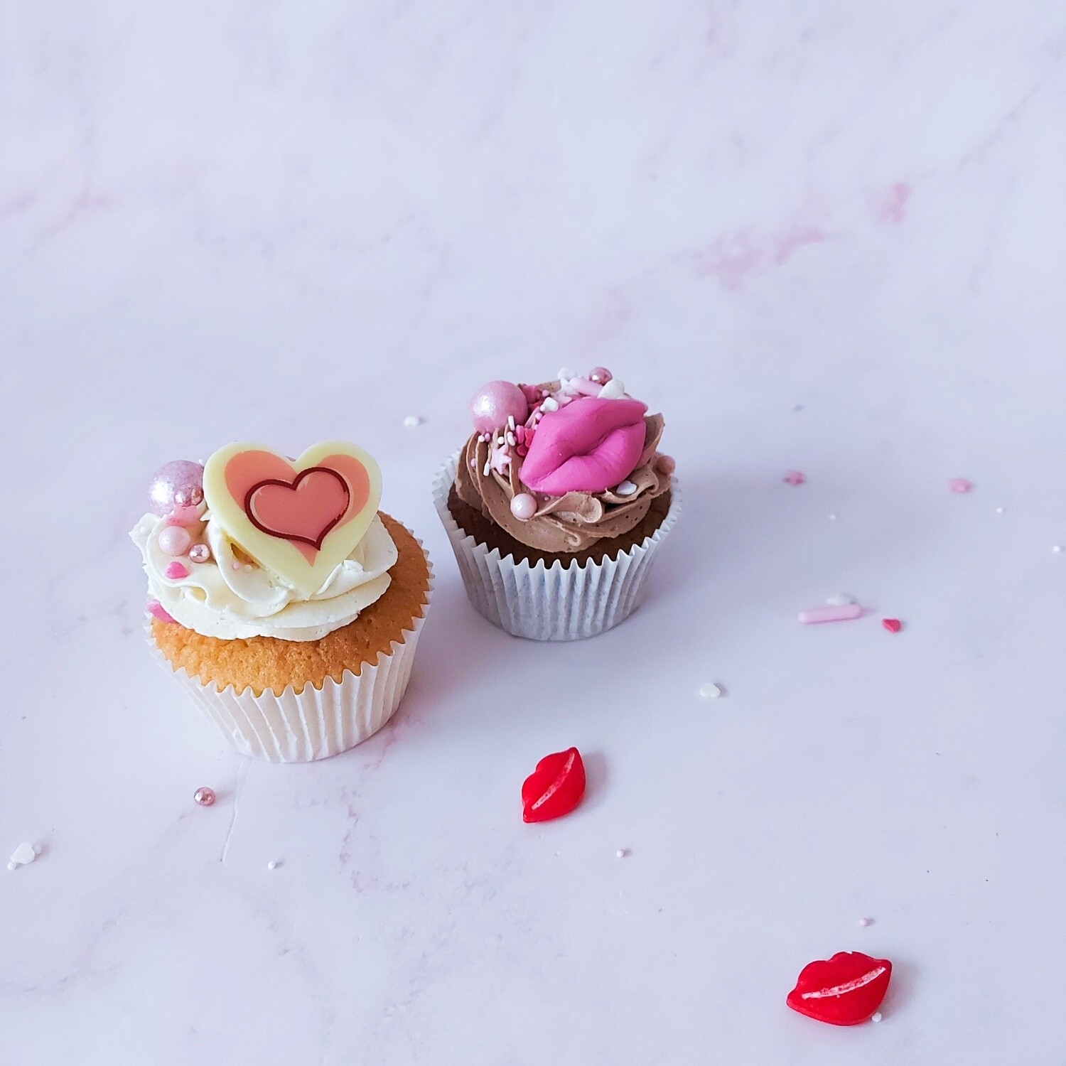 LOVE cupcakes geschenkdoosje (2st)