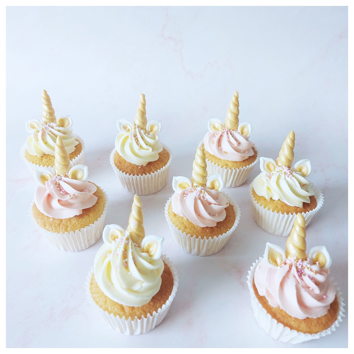 CUPCAKE - Unicorn (vanaf 10st)