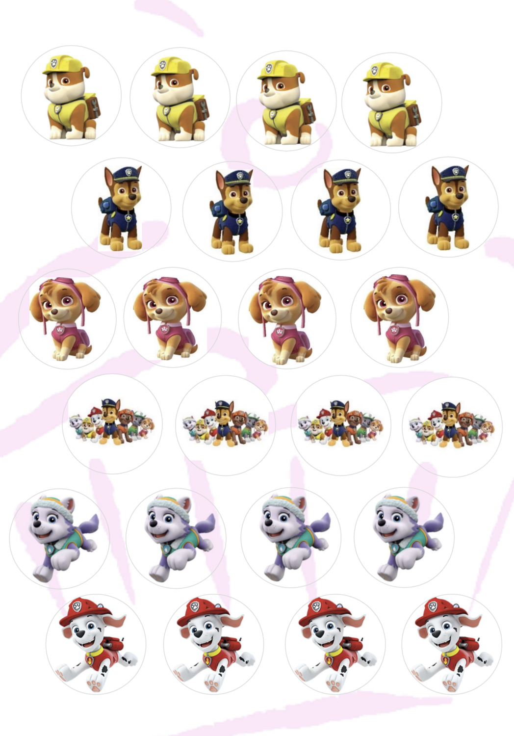 EETBARE PRINT - Paw Patrol