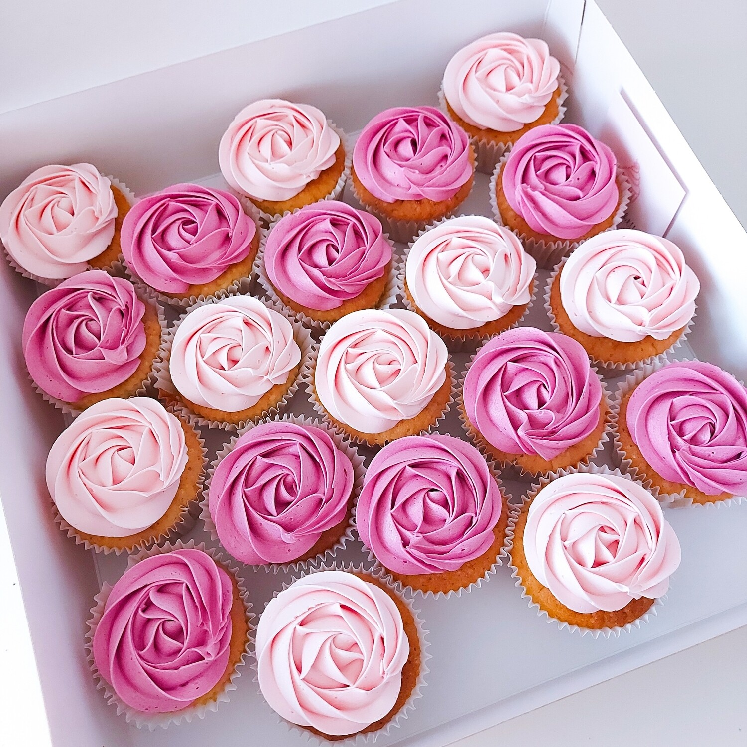 CUPCAKE - Rozen (vanaf 10st)