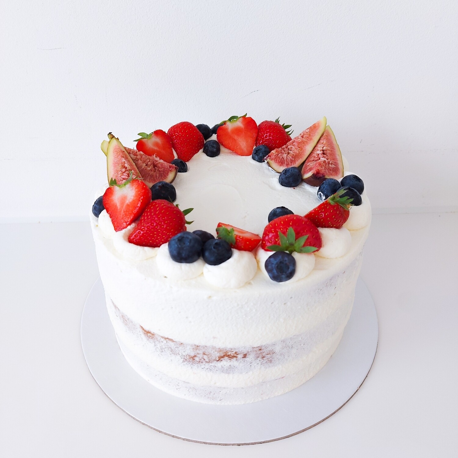 FEESTELIJKE TAART -  slagroom &amp; fruit