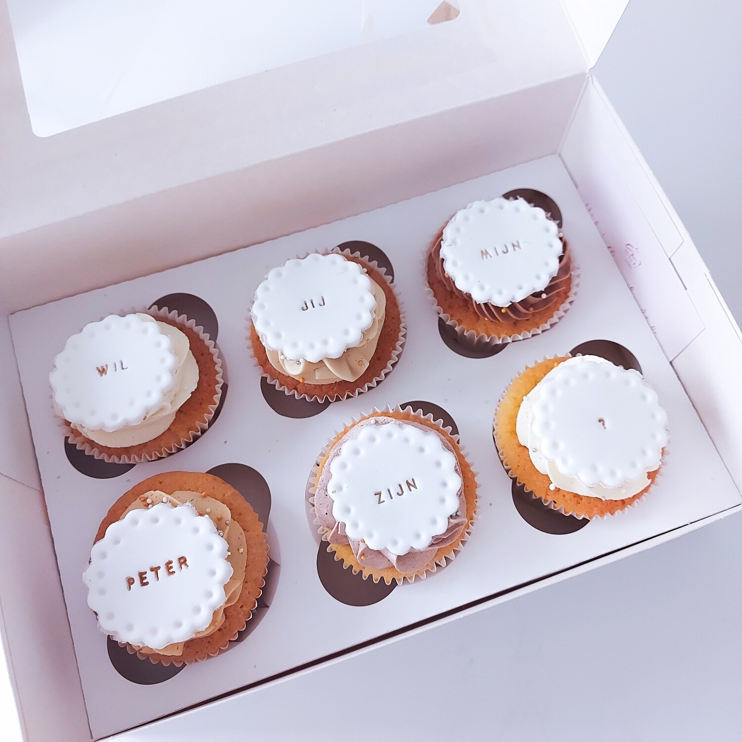 CUPCAKE - METER/PETER Geschenkdoosje
