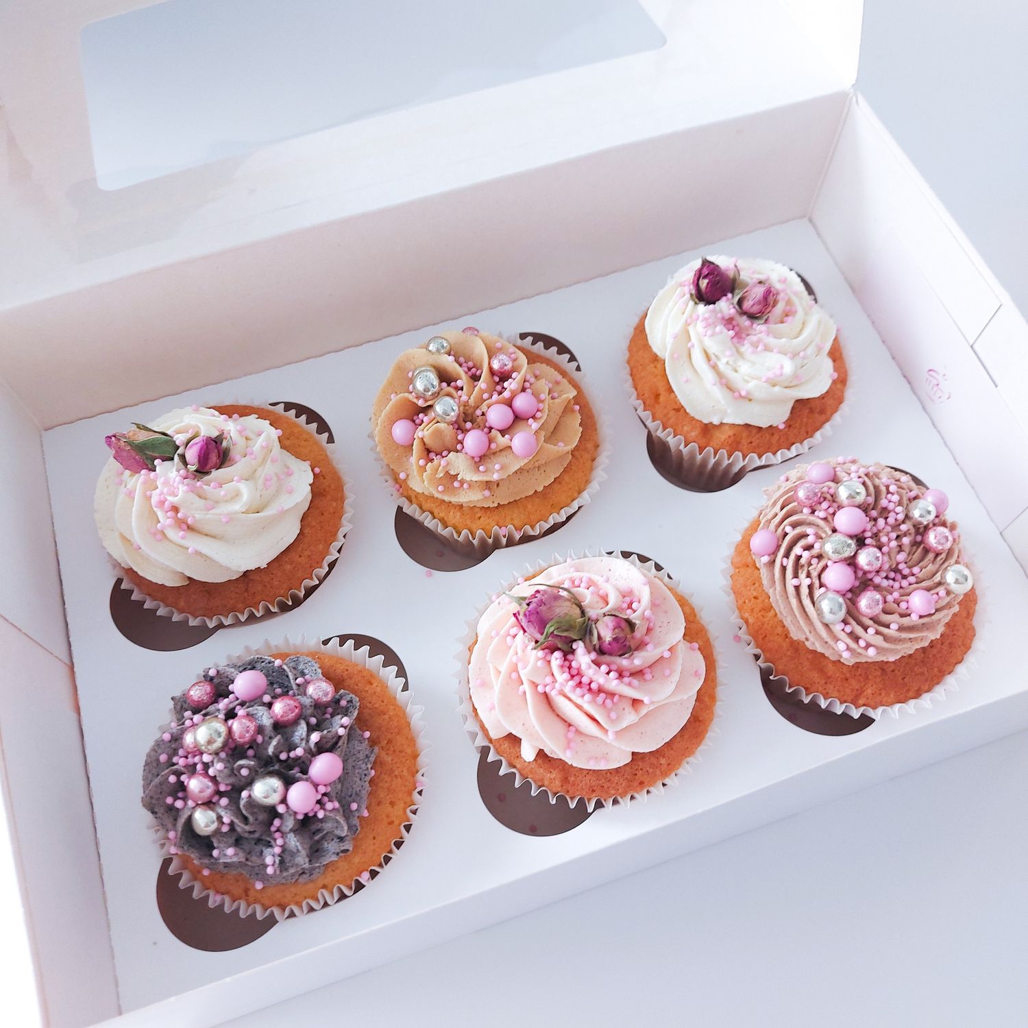 CUPCAKE - ROMANTIC geschenkdoosje