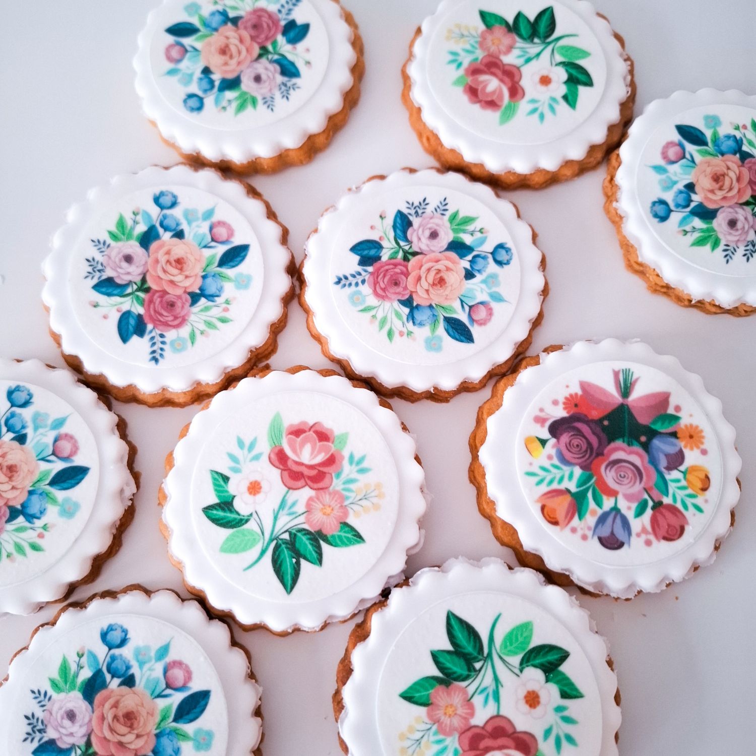 KOEKJES - Eetbare foto/logo/afbeelding (vanaf20st)