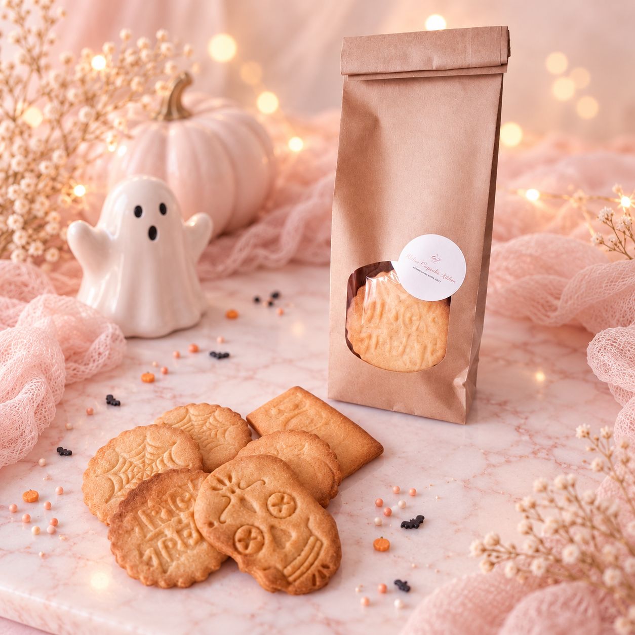 HALLOWEEN - Vanille koekjes (250gr) HALLOWEEN - Vanille koekjes (250gr)