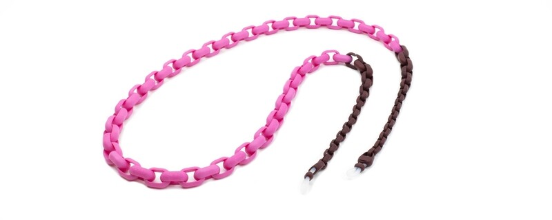 Brillenkette CP03 FLAMINGO-RUBY by Götti Switzerland