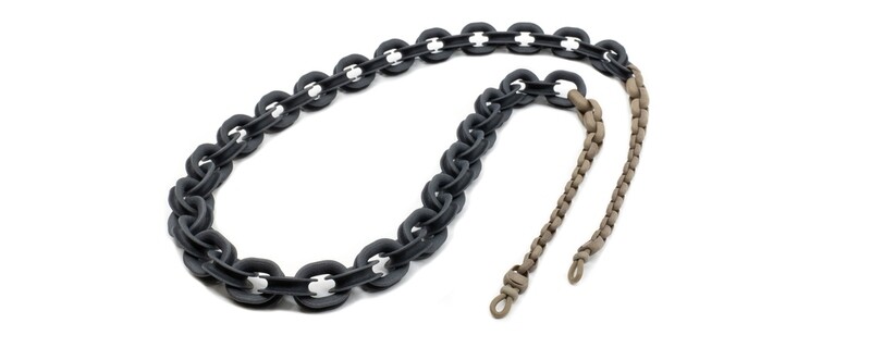 Brillenkette CP04 SLATE-SAND by Götti Switzerland
