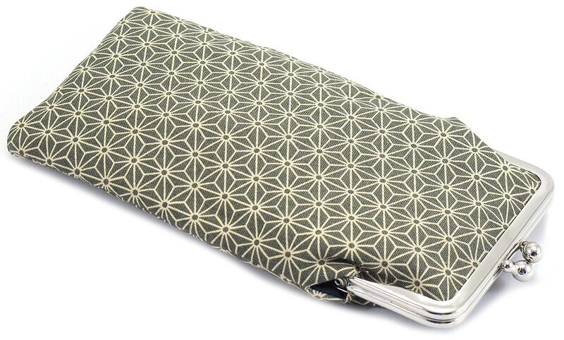 Brillenetui Asanoha schilf by Fräulein Rosarot