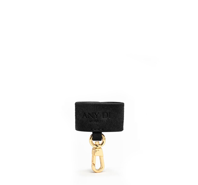 SunCover Strap Clip Black Suede Gold by Any Di
