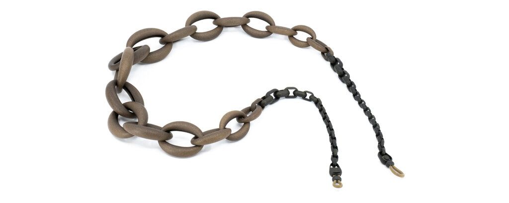 Brillenkette CP07 SAND-SLATE by Götti Switzerland