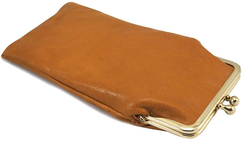 Brillenetui Cognac Vintage by Fräulein Rosarot