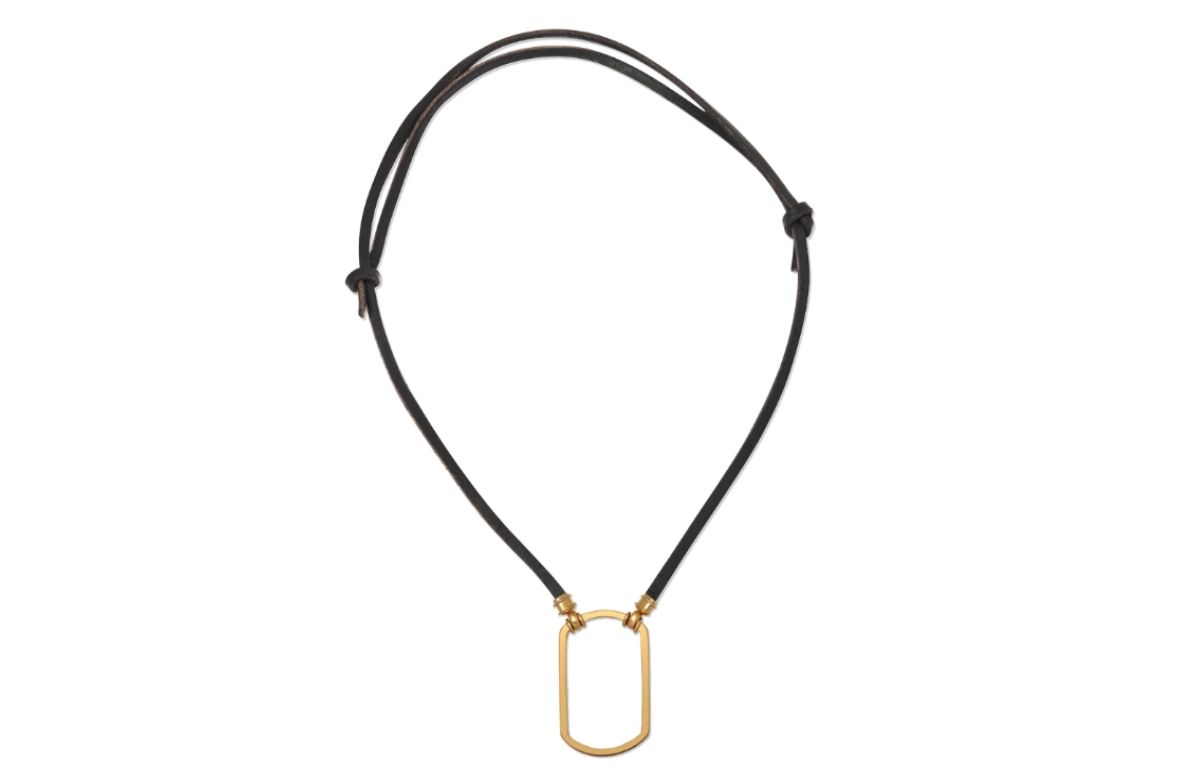 Brillenkette The Langston black - gold by La Loop
