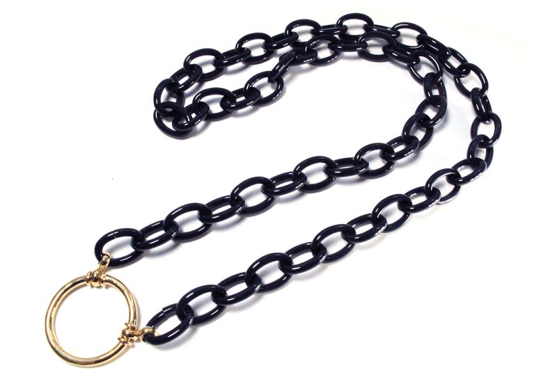 Brillenkette The Tonne navy - gold by La Loop