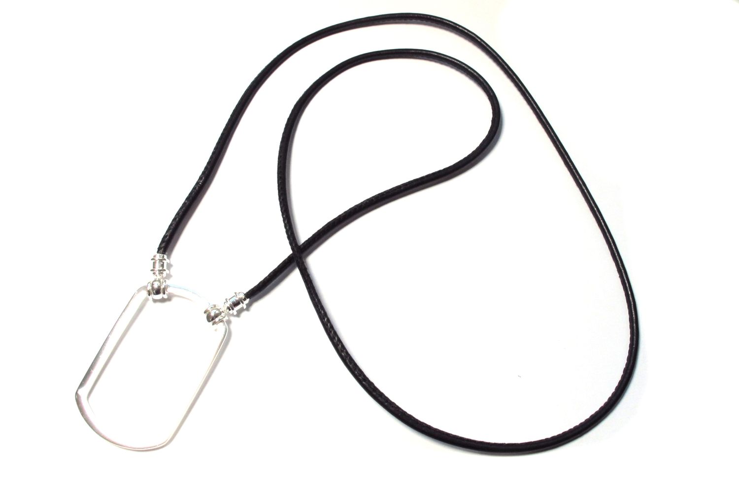 Brillenkette The Georgie Tag black - silver by La Loop
