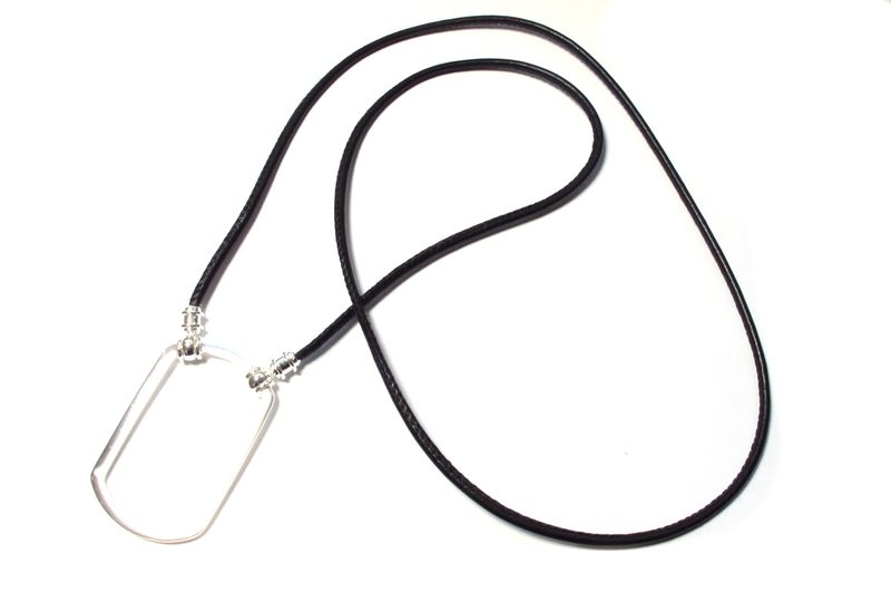 Brillenkette The Georgie Tag black - silver by La Loop