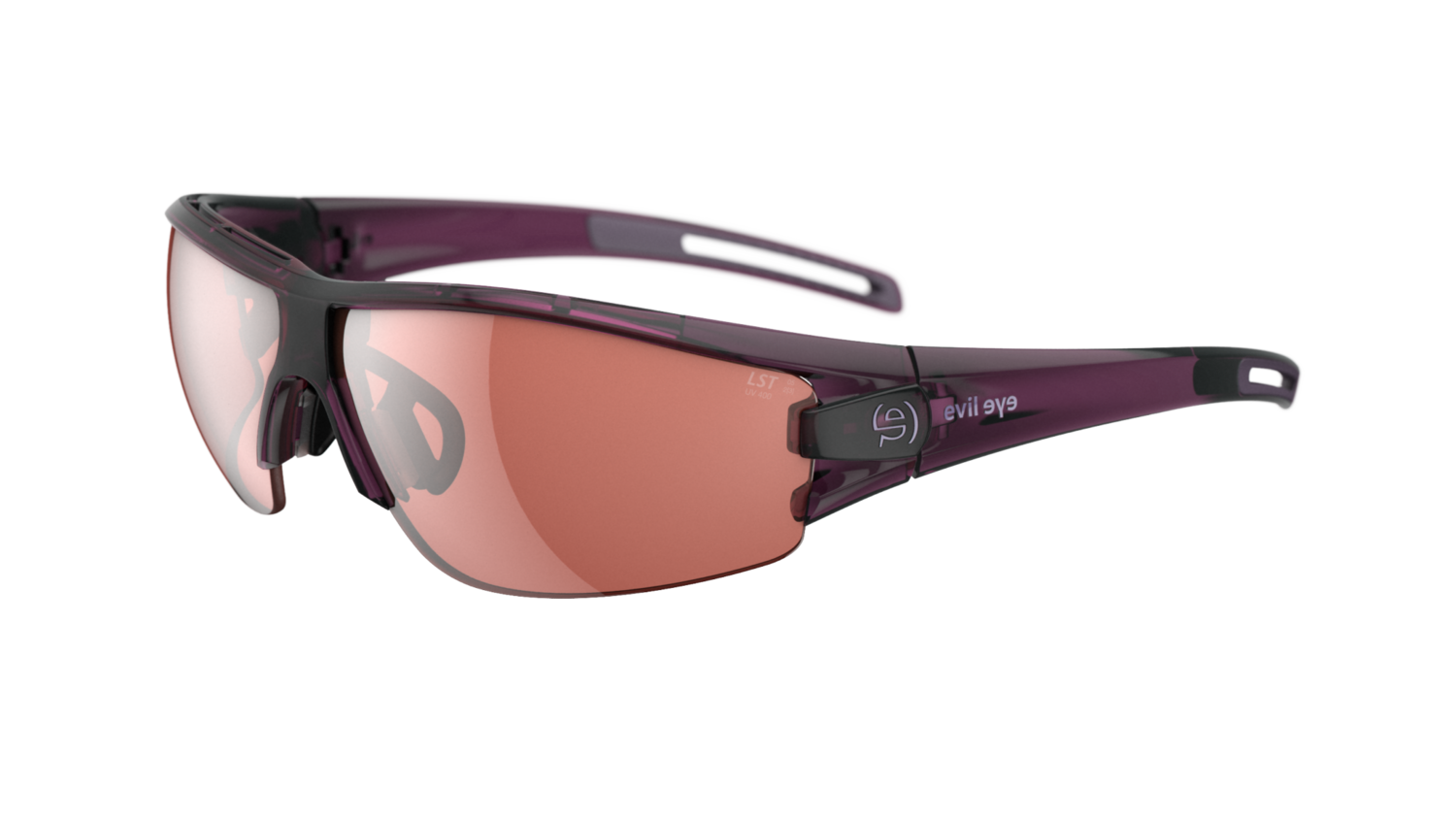 Trace e002 by Evil Eye, Grösse: S, Farbe Fassung / Farbe Glas: 4100 / LST active silver Mirror