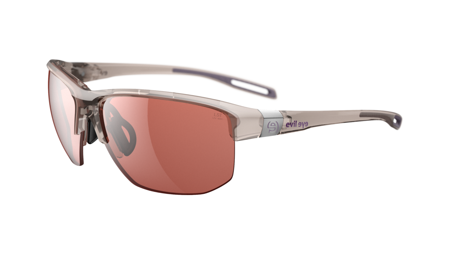 Elate.t e019 by Evil Eye, Farbe Fassung / Farbe Gläser: 8500 / LST  active silver Mirror, Grösse: S