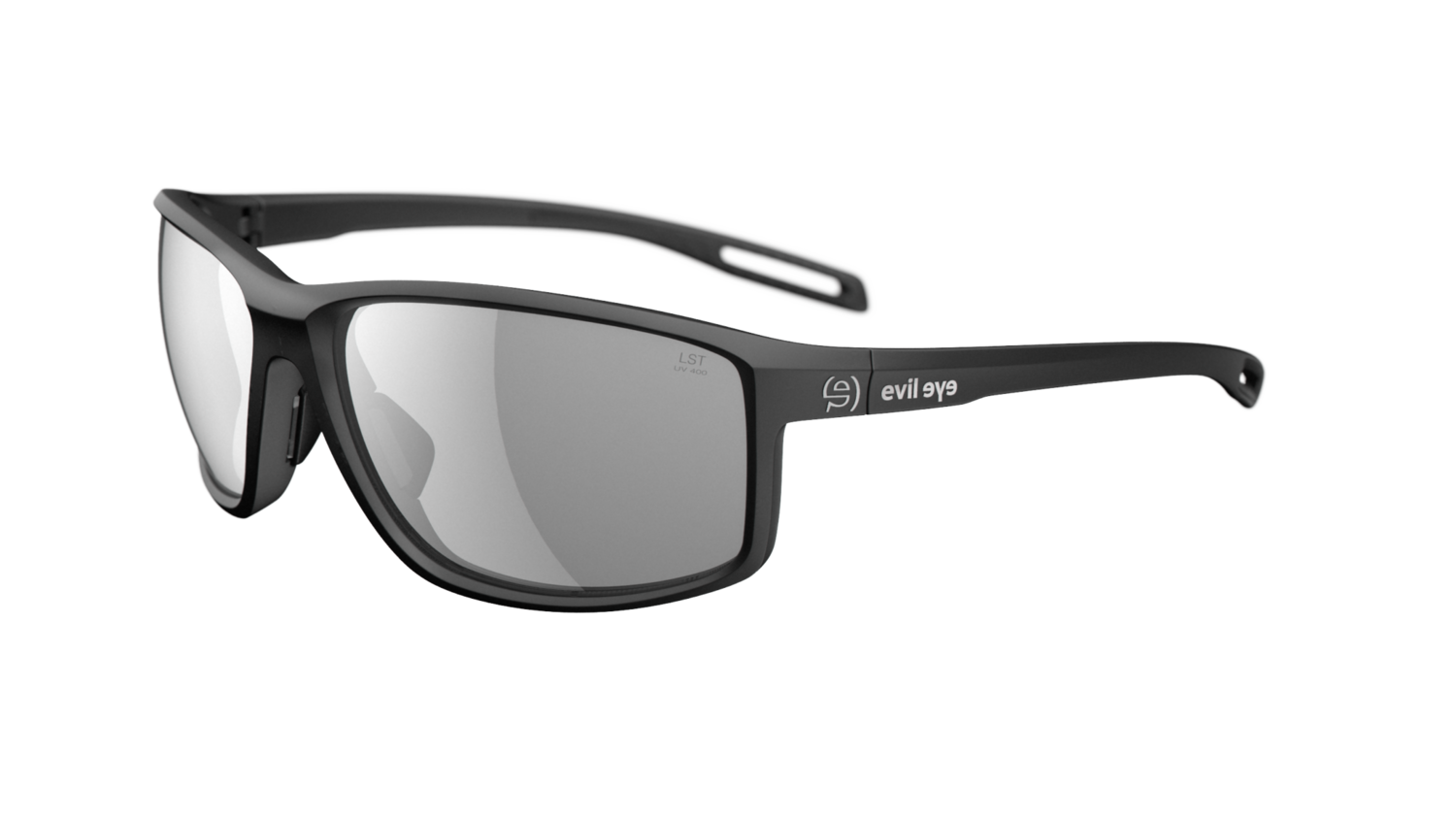 Stoked e022 by Evil Eye, Farbe Fassung / Farbe Glas: 9100 / LST grey silver Mirror