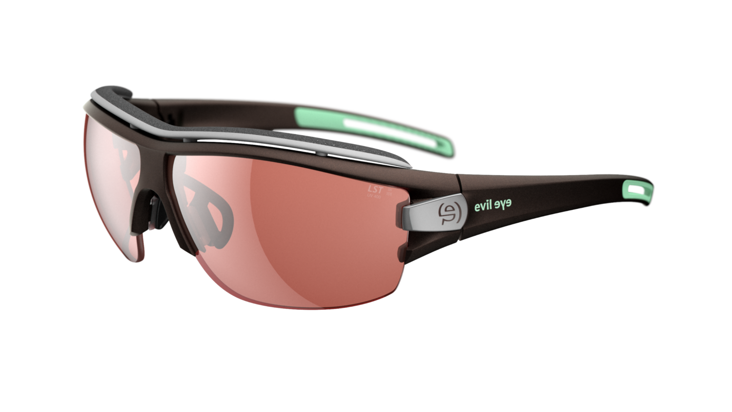 Trace ng pro e030 by Evil Eye, Farbe Fassung / Farbe Gläser: 6000 / LST active silver Mirror, Grösse: S