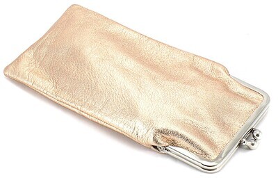 Brillenetui Blush métallisé by Fräulein Rosarot