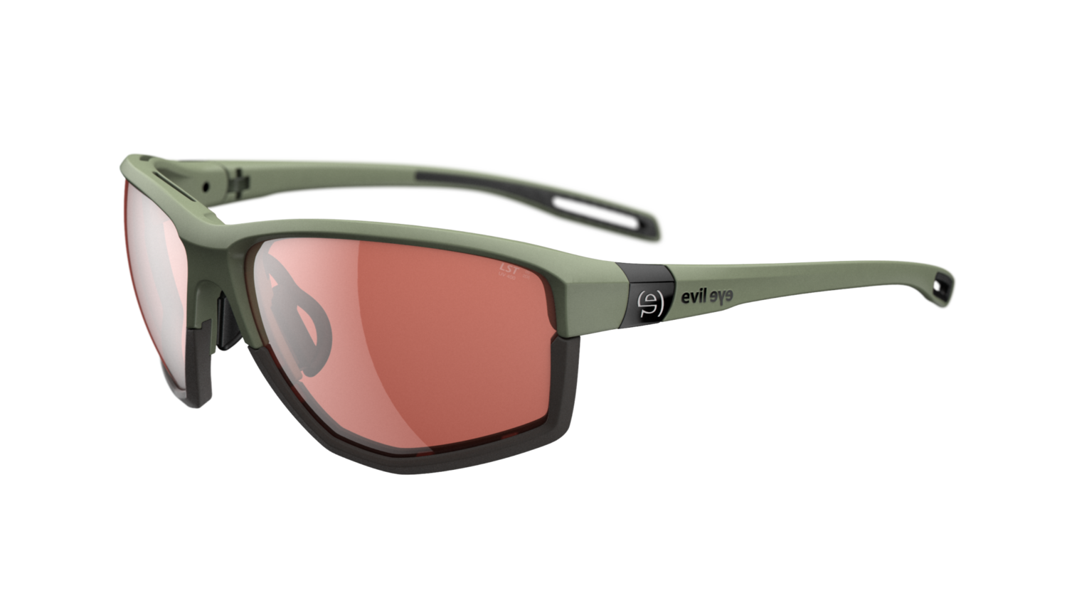 Elate ng e039 by Evil Eye, Farbe Fassung / Farbe Gläser: 5500 / LST active silver Mirror, Grösse: S