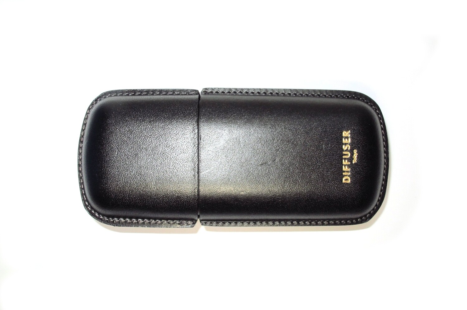 Hardcase Brillenetui aus Leder by Diffuser Tokyo