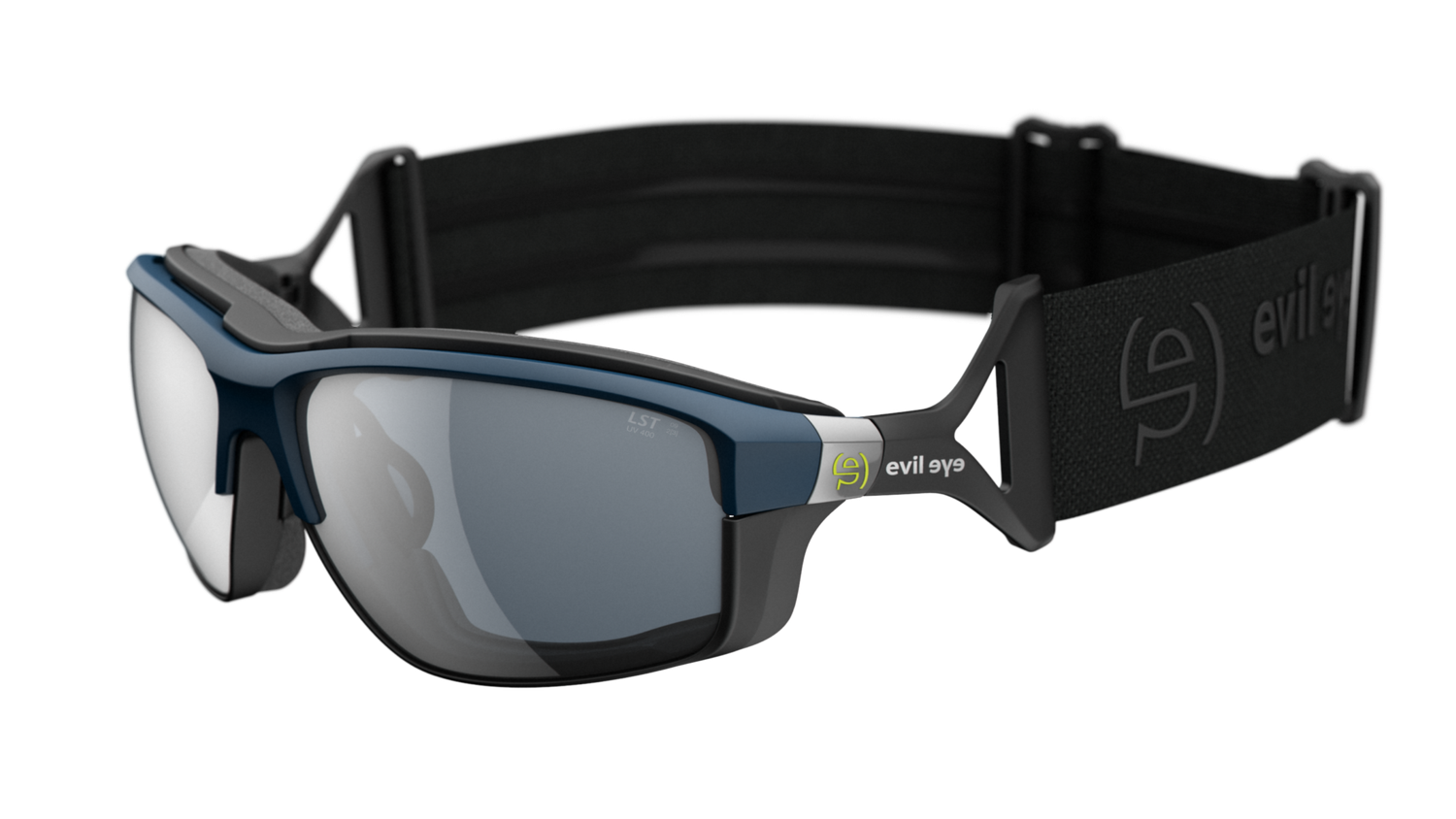 Elate extreme e047 by Evil Eye, Farbe Fassung / Farbe Gläser: 4500 / LST grey silver Mirror, Grösse: S