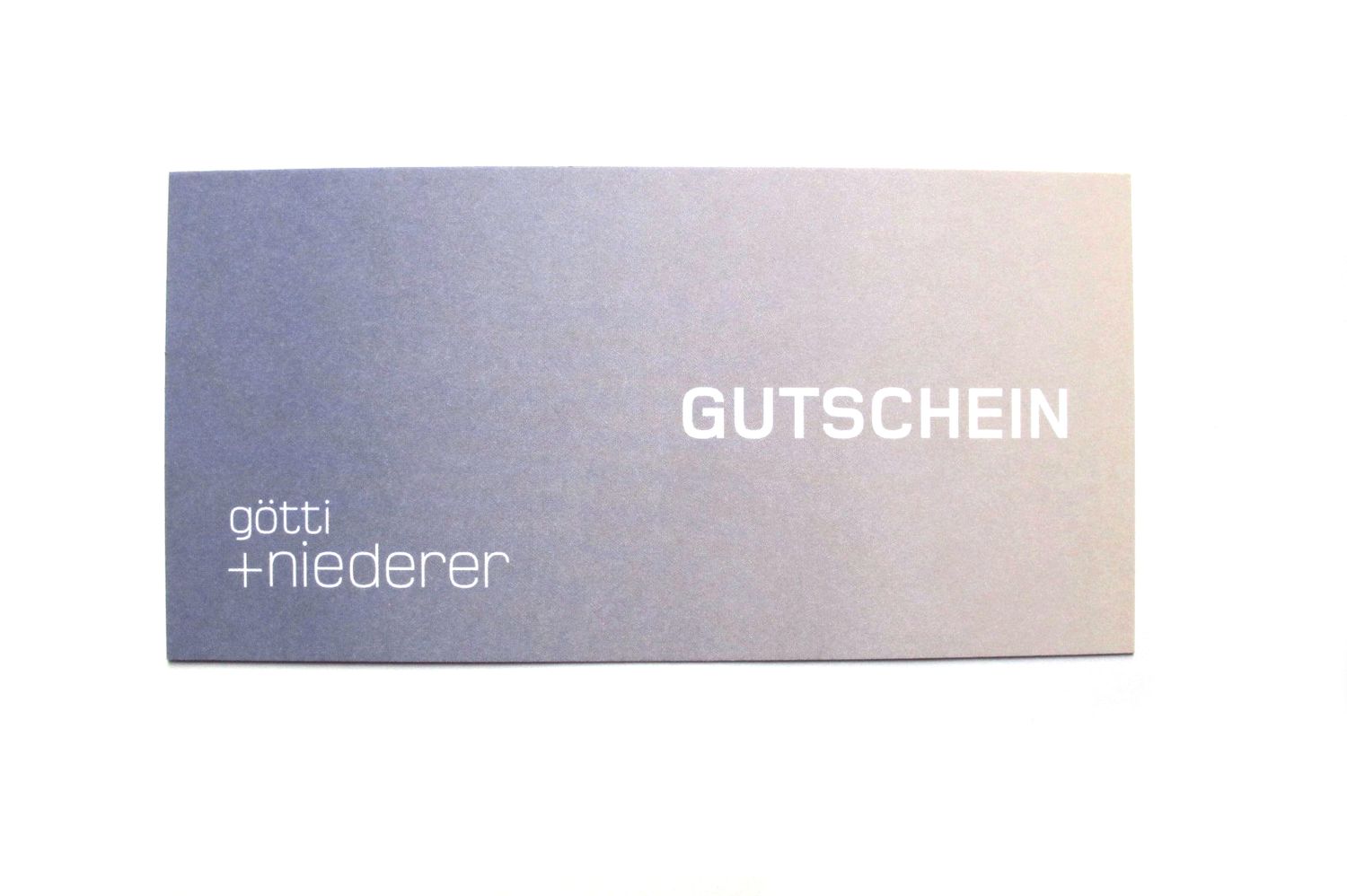 Gutschein von Götti + Niederer