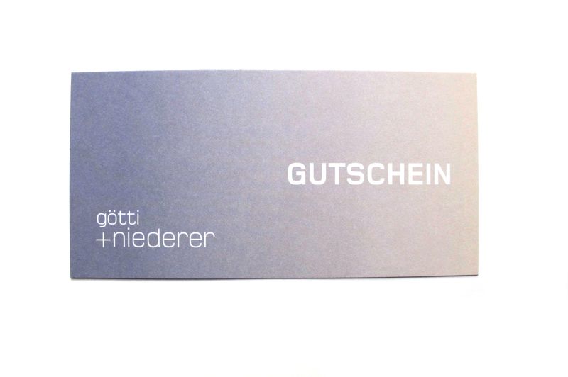 Gutschein von Götti + Niederer