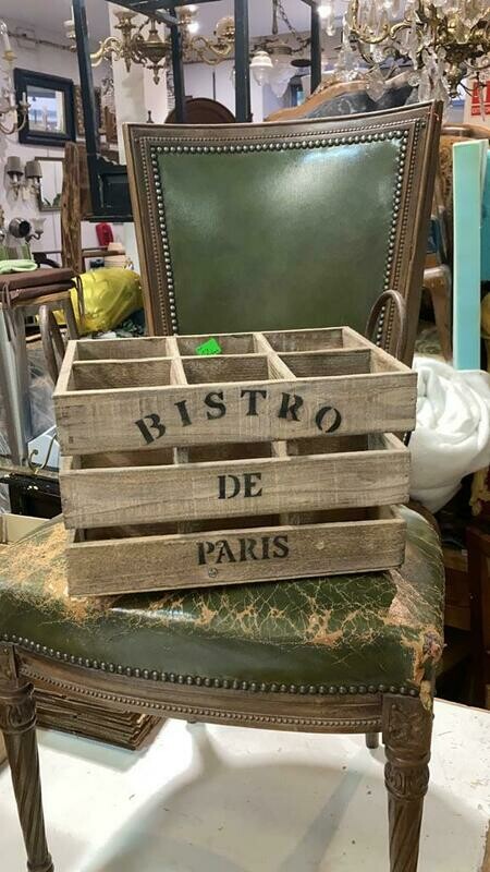 CAJA MADERA BOTELLERO