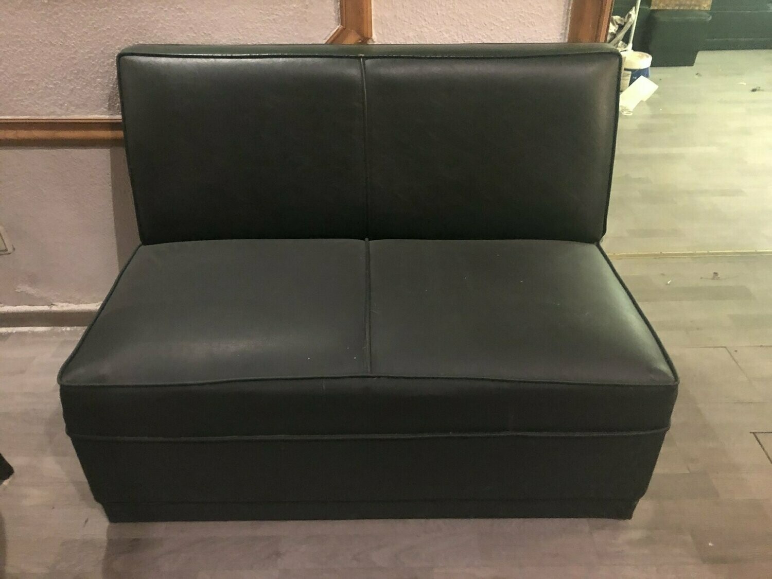ASIENTO VINTAGE DOS PLAZAS  POLIPIEL