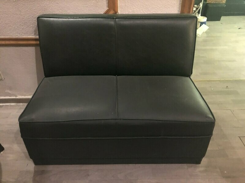 ASIENTO VINTAGE DOS PLAZAS  POLIPIEL