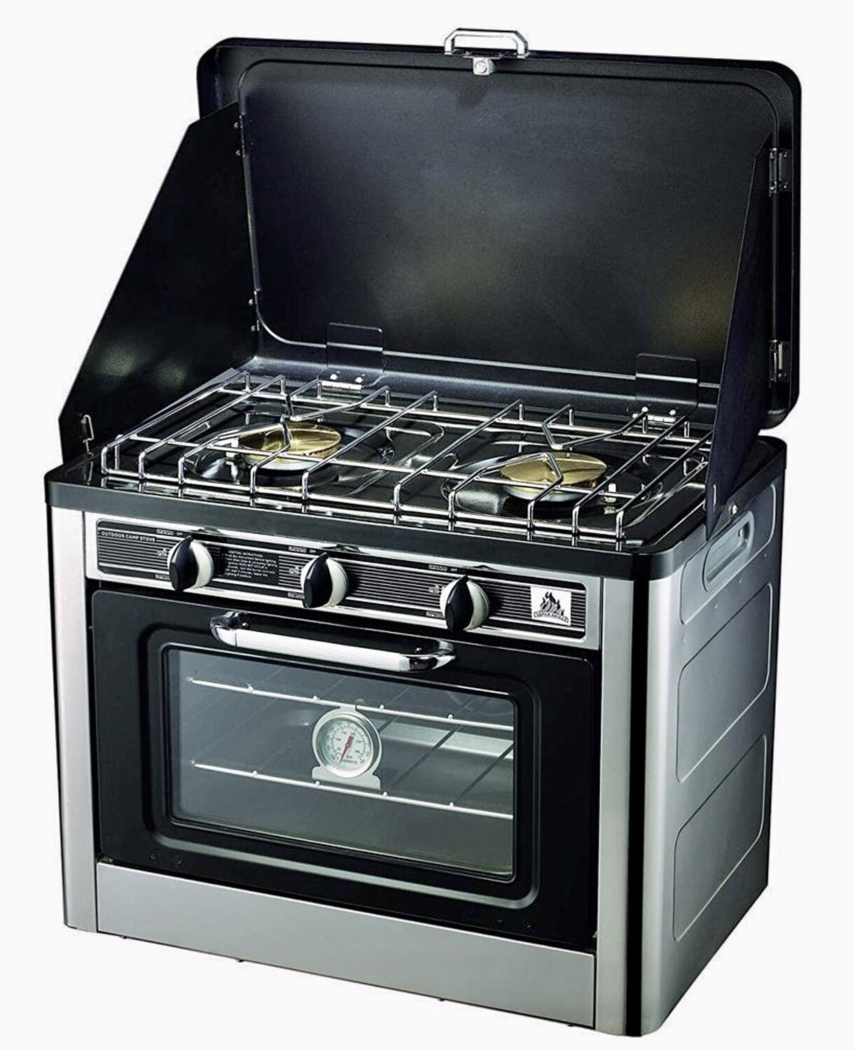 Super grills Camping Gas Oven Portable Stainless Steel