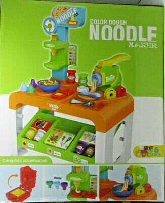 Coloured Play Dough Noodle Dessert Maker Child Play Set