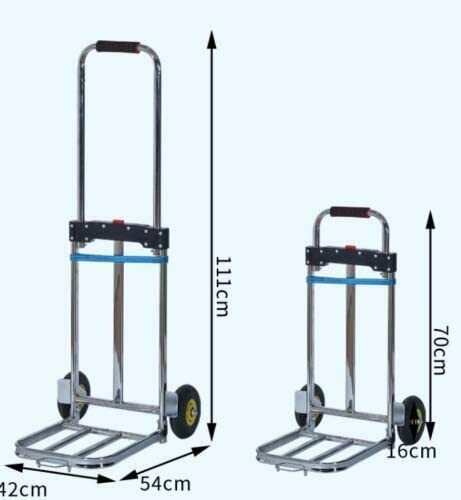 Heavy Duty Durable Steel Frame Folding Truck Barrow Cart/Trolley