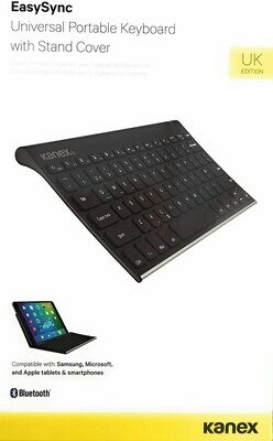 Kanex EasySync iPad Keyboard with Stand Cover - Black