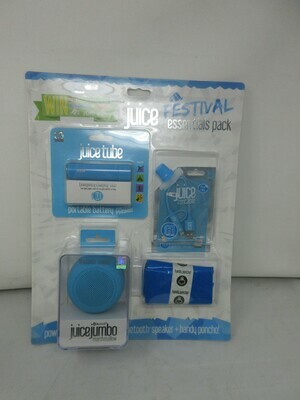 Juice Festival Essential Power Bank, 3in1 Cable, Bluetooth Speaker
