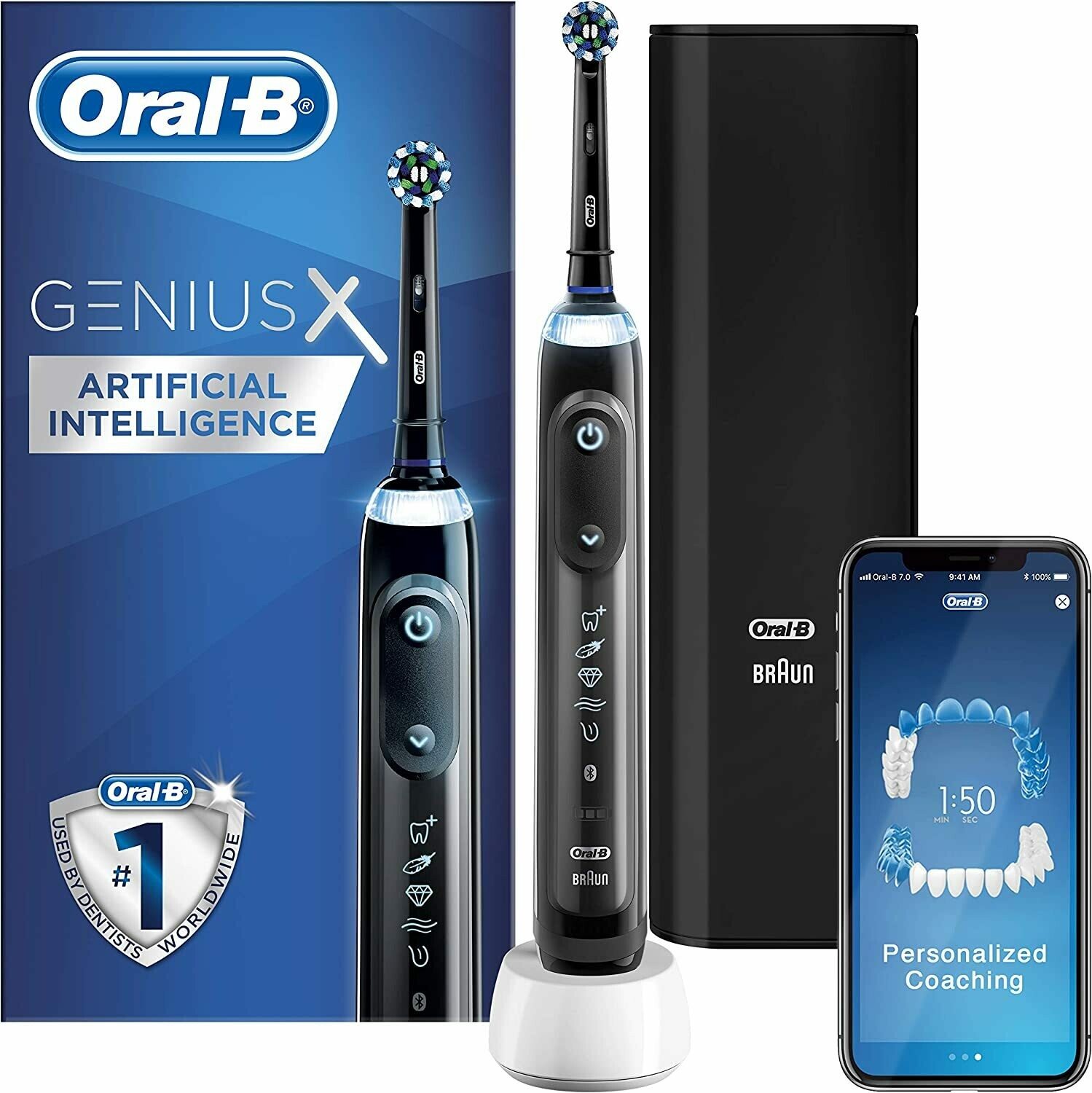 Oral B Genius X 20000n Intelligence Electric Toothbrush 