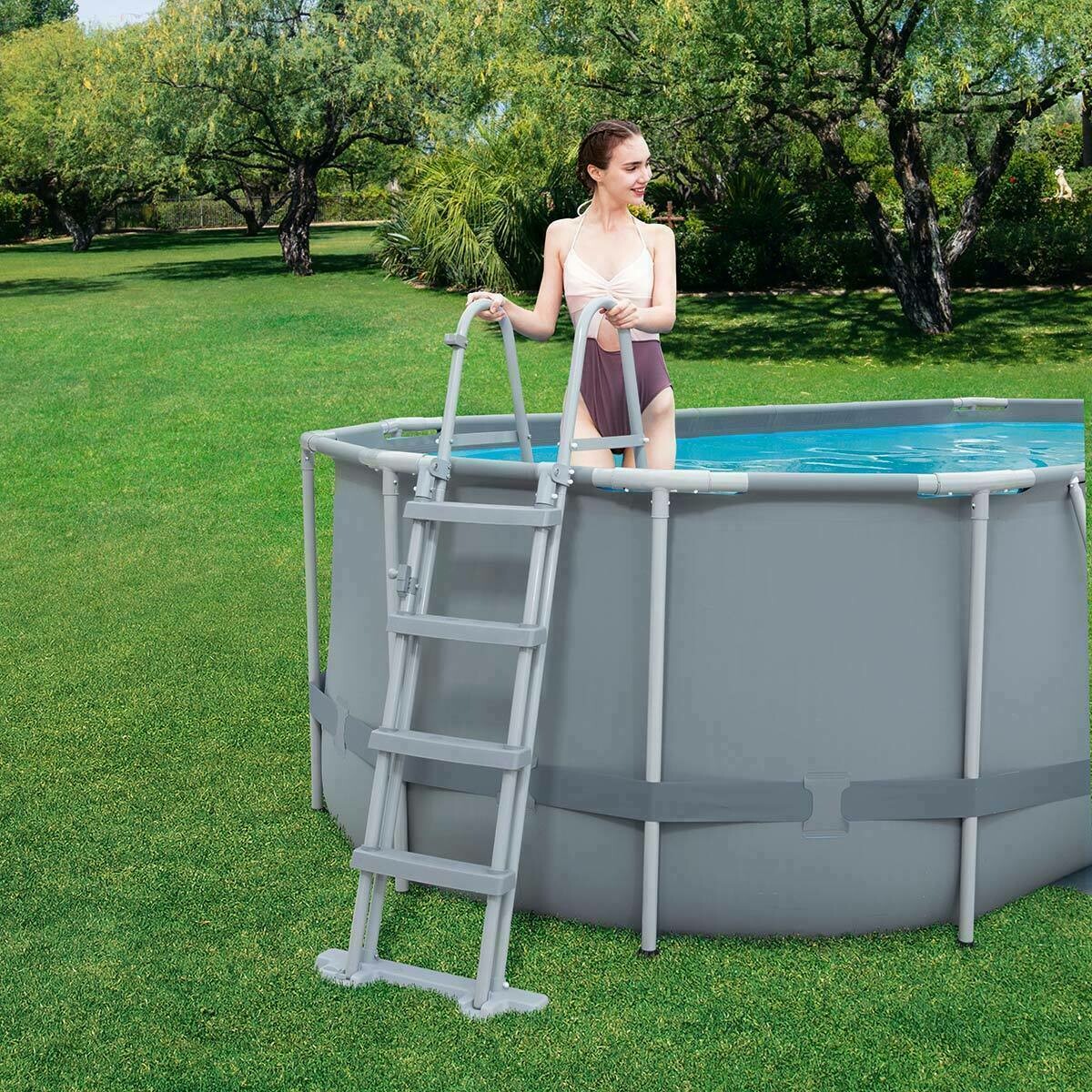 Bestway 2024 pool oval