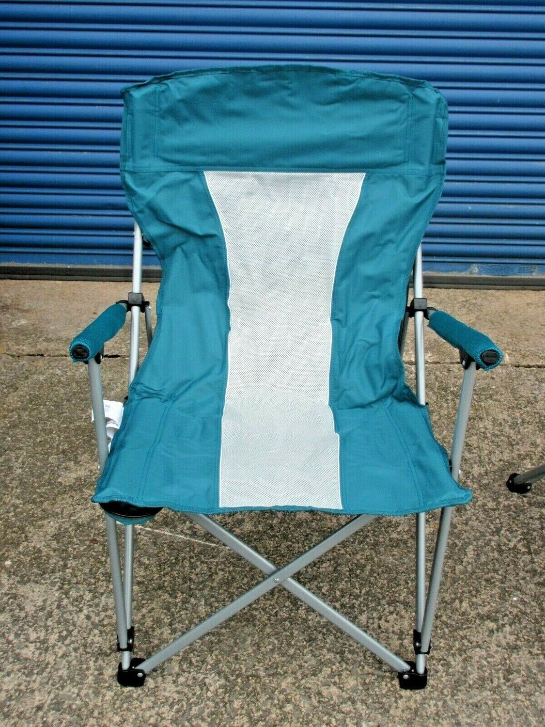 Camping Chair 325lbs Folding Luxury Padded Hard Arm