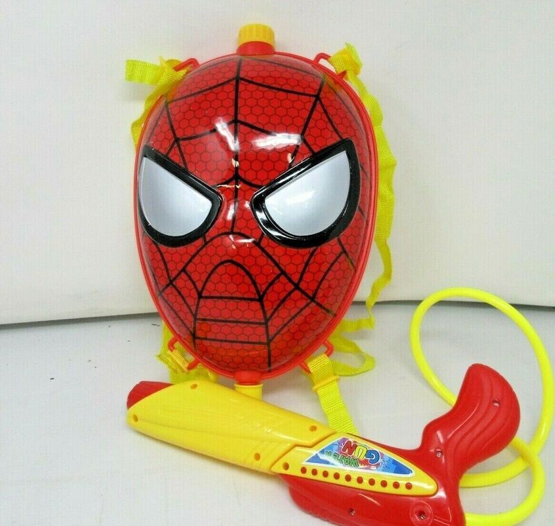 Water Gun Back Pack Outdoor Fun Shoot Blaster Tank Soaker Kids Toy