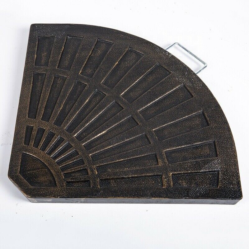 Outdoor Garden Parasol Base Overhanging Cantilever Resin Weight Stand Holder