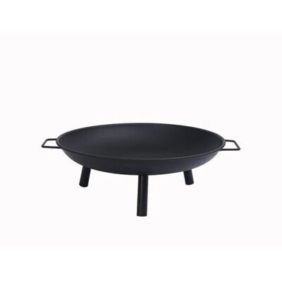 59cm Fire Bowl Fire pit Garden Outdoor Heating With Handle ultra light